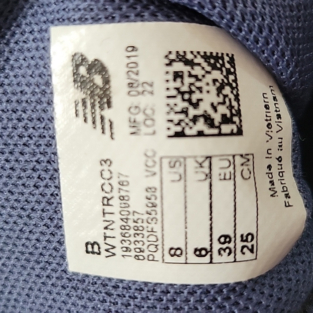 New Balance Nitrel V3 All Terrain Trail Running Sneakers WTNTRCC3 Women's Size 8 - Picture 9 of 10